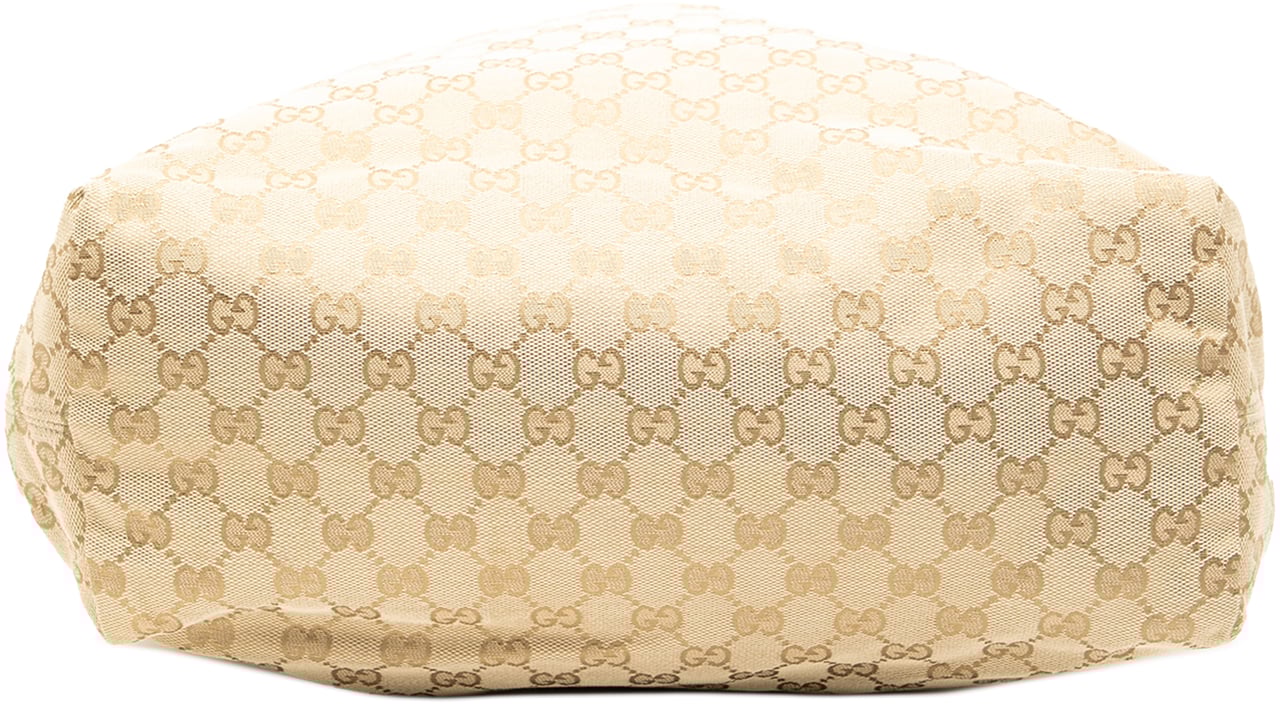 Gucci GG Canvas Reversible Tote Bruin