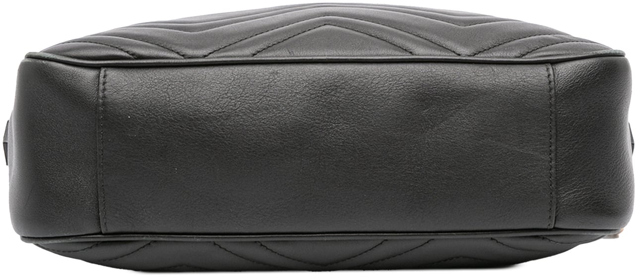 Gucci GG Marmont Matelasse Leather Crossbody Zwart