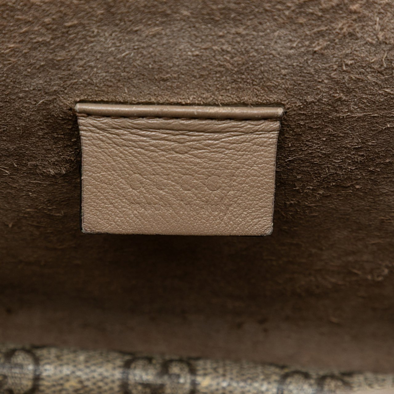 Gucci Small GG Supreme Dionysus Crossbody Bruin