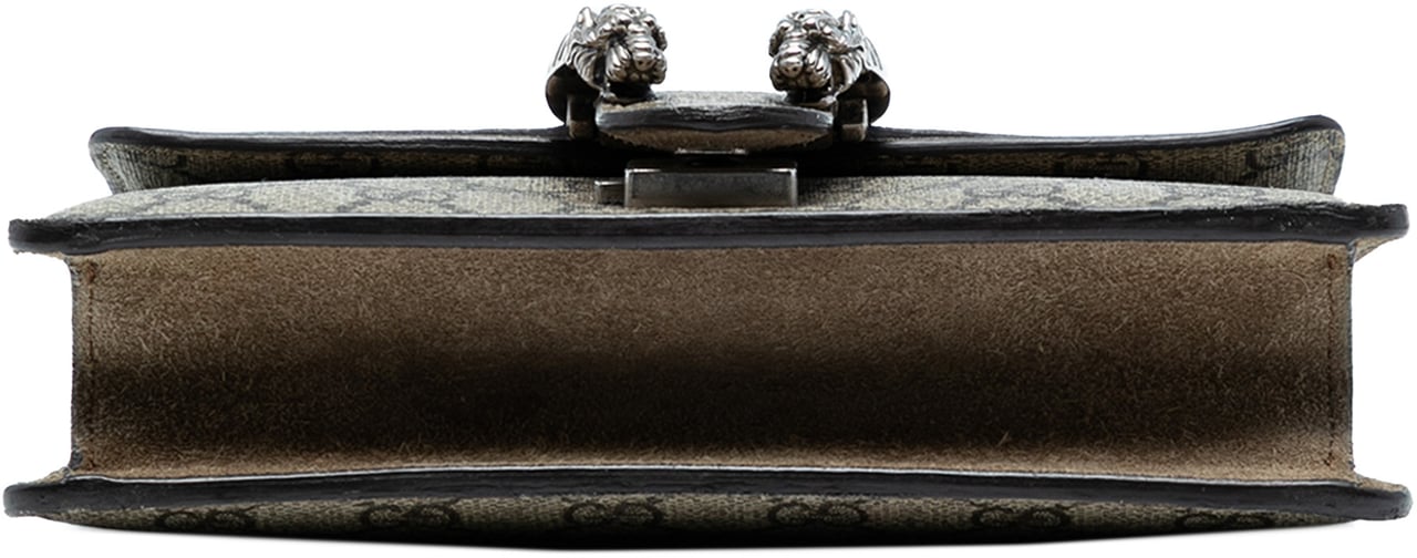 Gucci Small GG Supreme Dionysus Crossbody Bruin