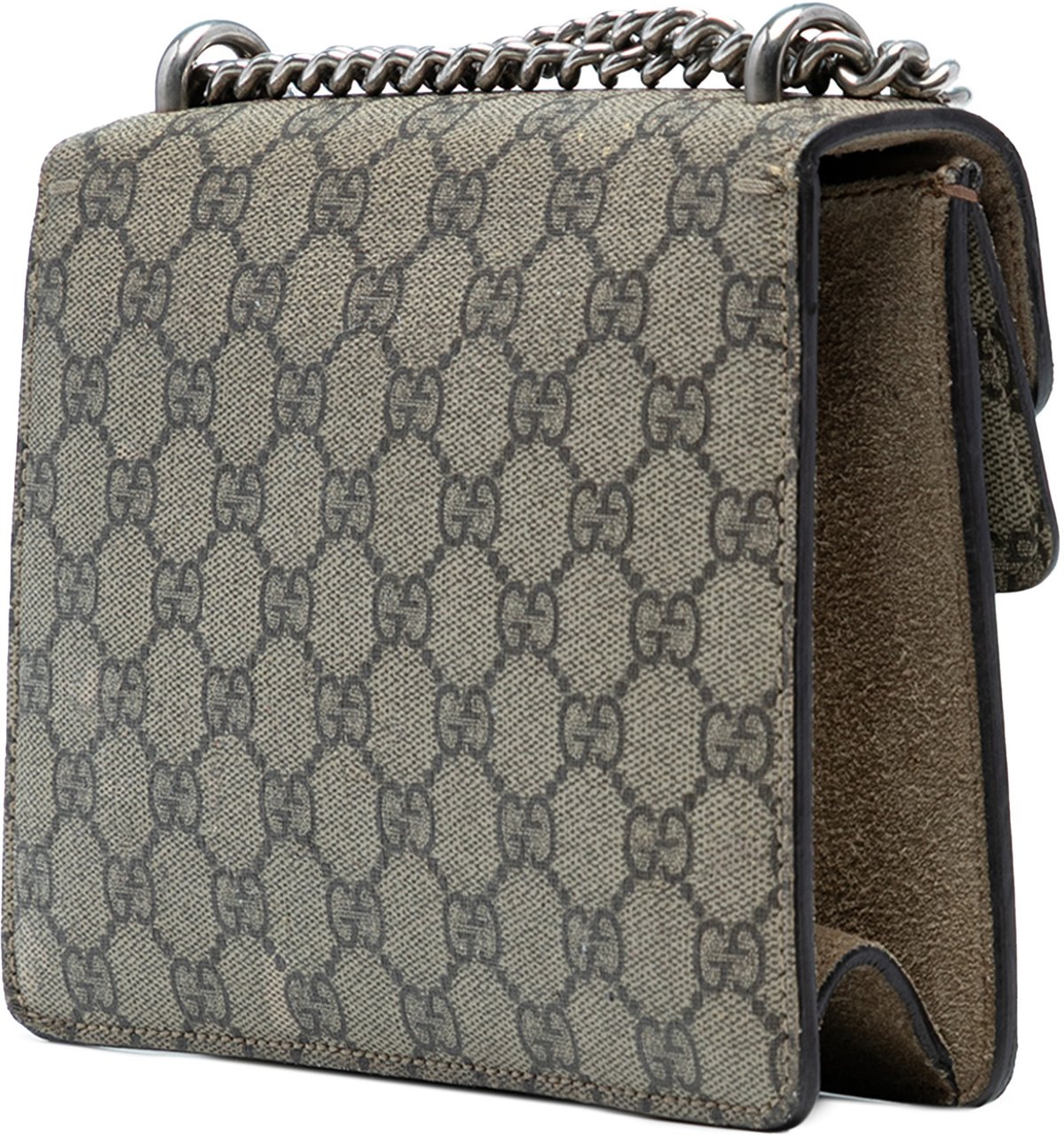 Gucci Small GG Supreme Dionysus Crossbody Bruin