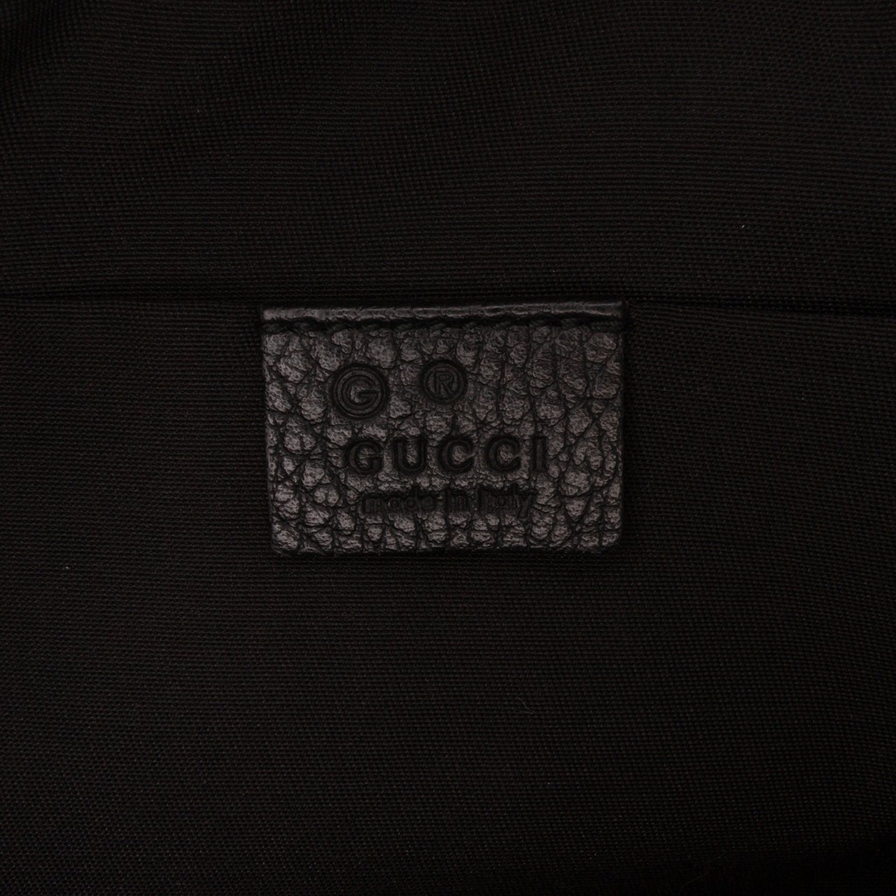 Gucci Mini Leather Web Dome Satchel Zwart