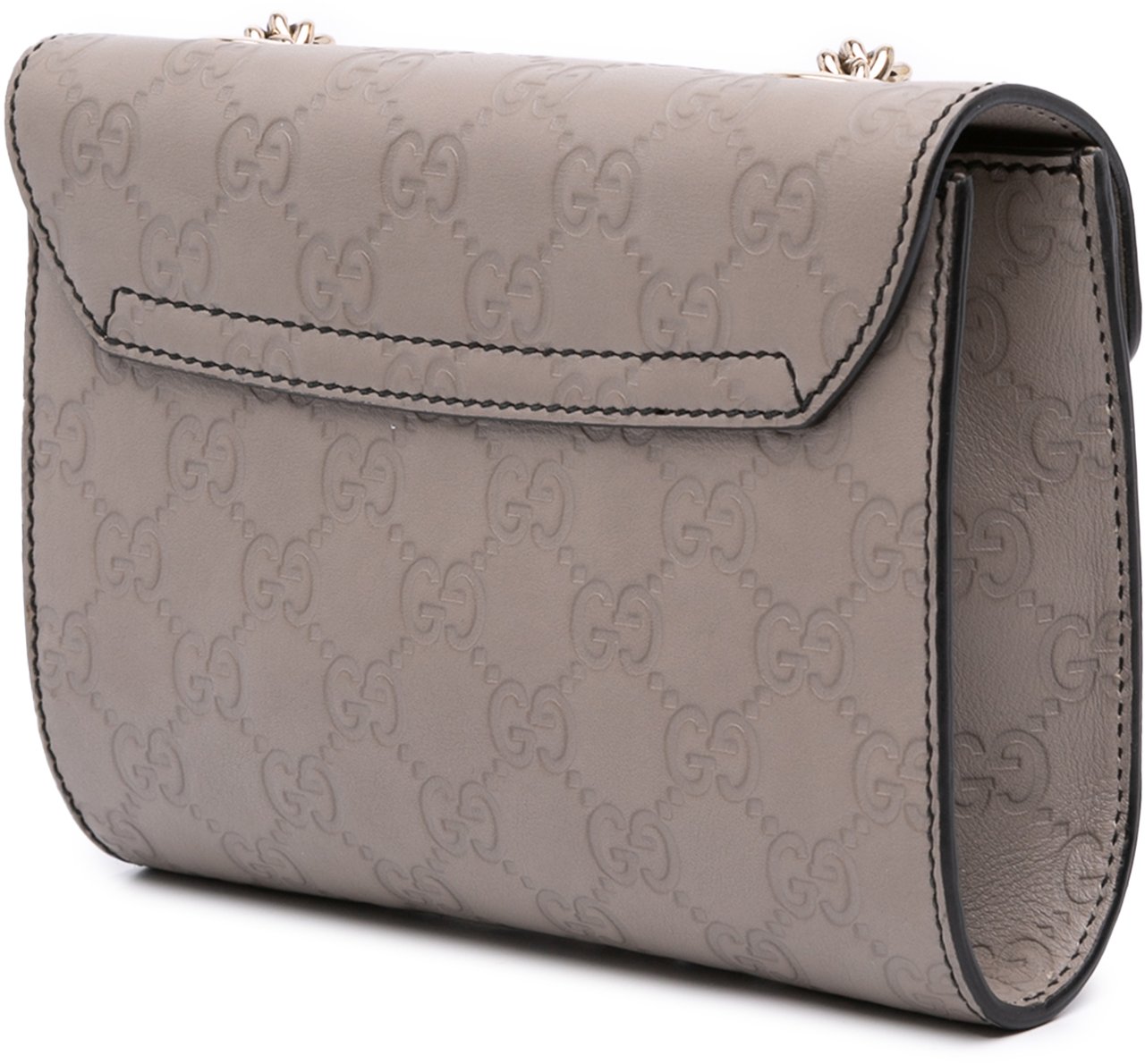 Gucci Mini Guccissima Emily Crossbody Grijs
