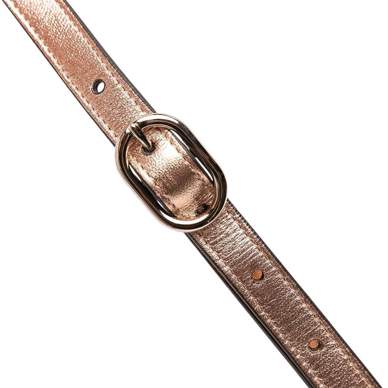 Gucci Metallic Leather Crystal Embellished Broadway Clutch on Strap Roze