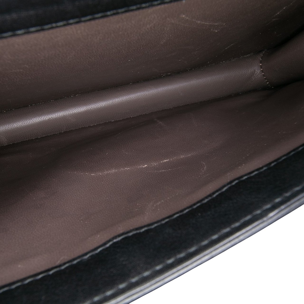 Gucci Medium Patent Dollar Interlocking G Crossbody Zwart