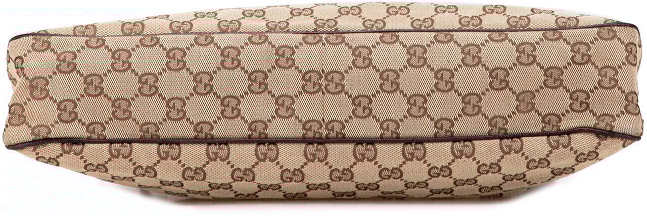 Gucci GG Canvas Eclipse Tote Bruin
