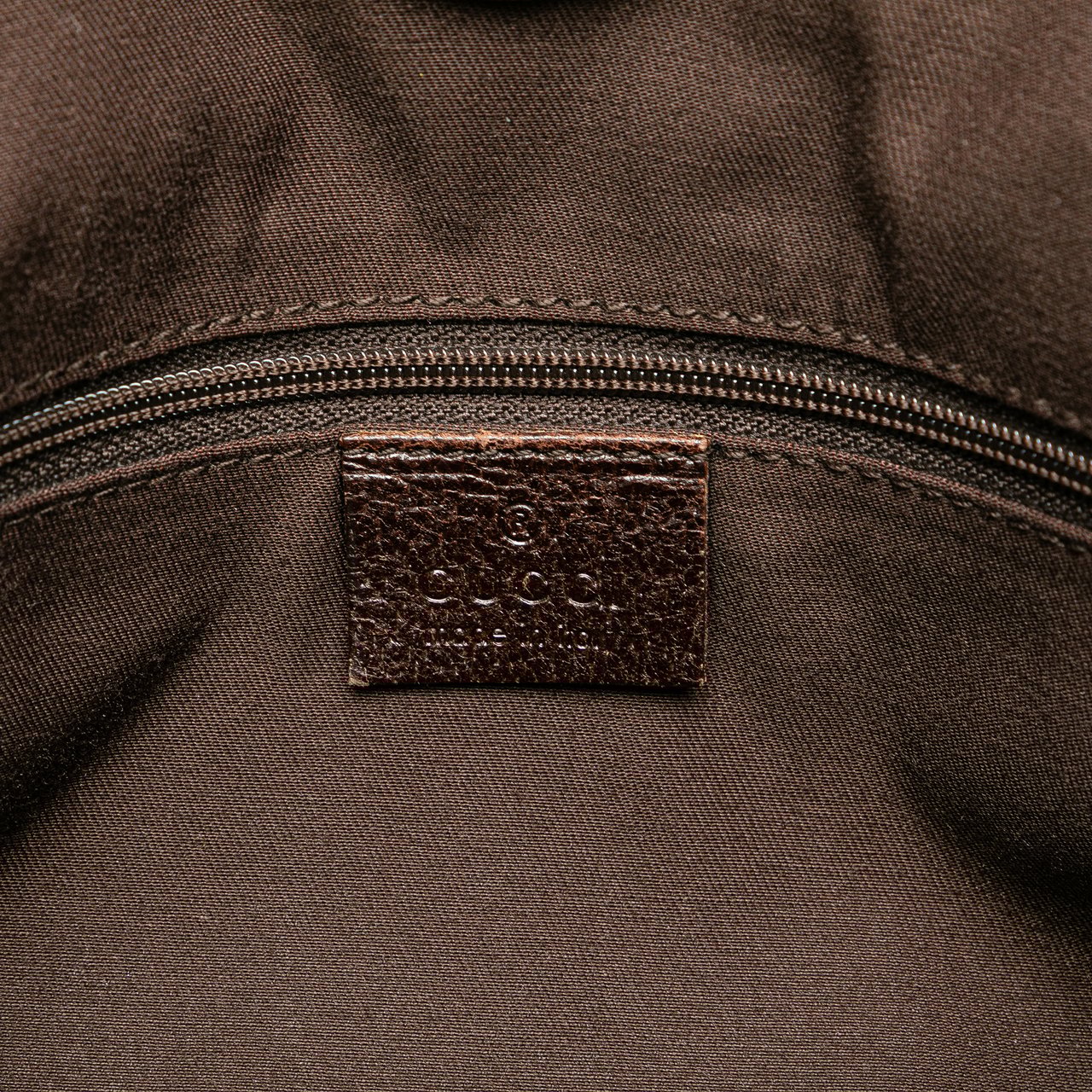 Gucci GG Canvas Eclipse Tote Bruin