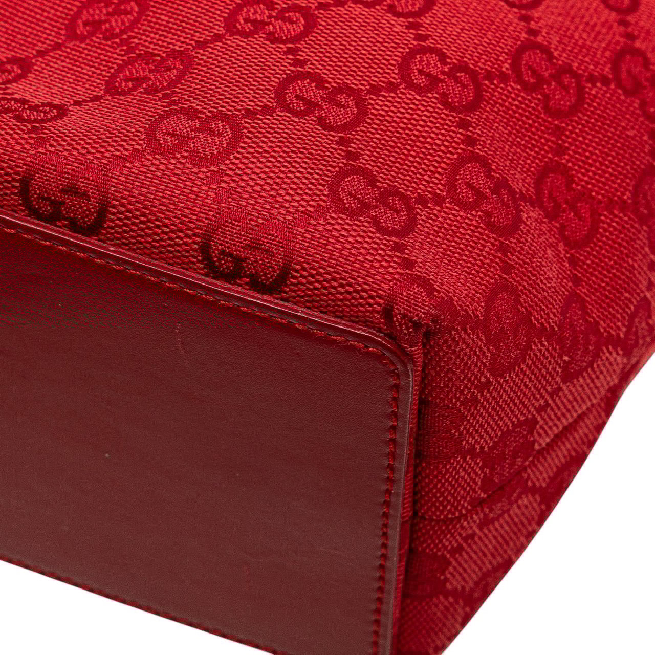 Gucci GG Canvas Tote Rood
