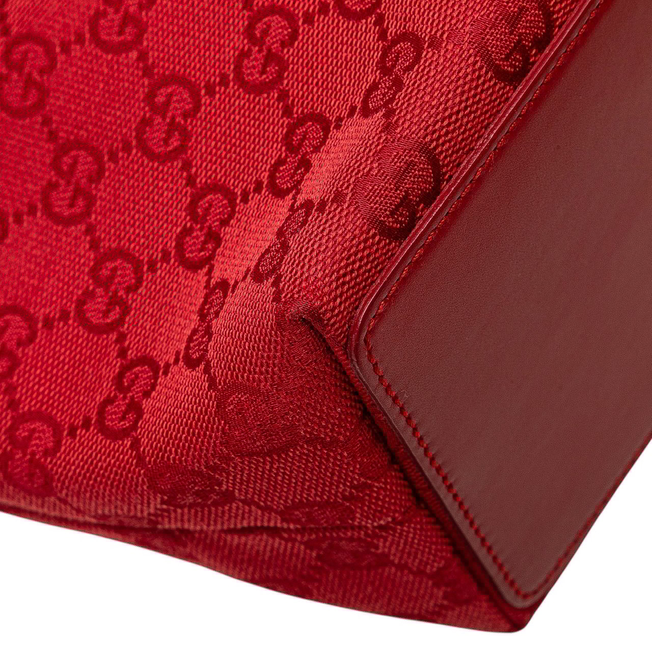 Gucci GG Canvas Tote Rood