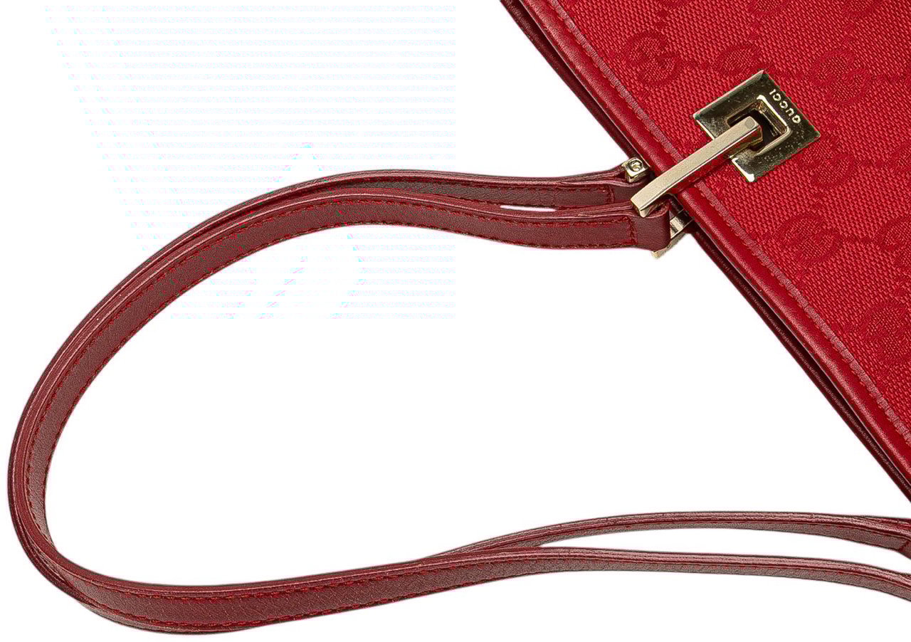 Gucci GG Canvas Tote Rood