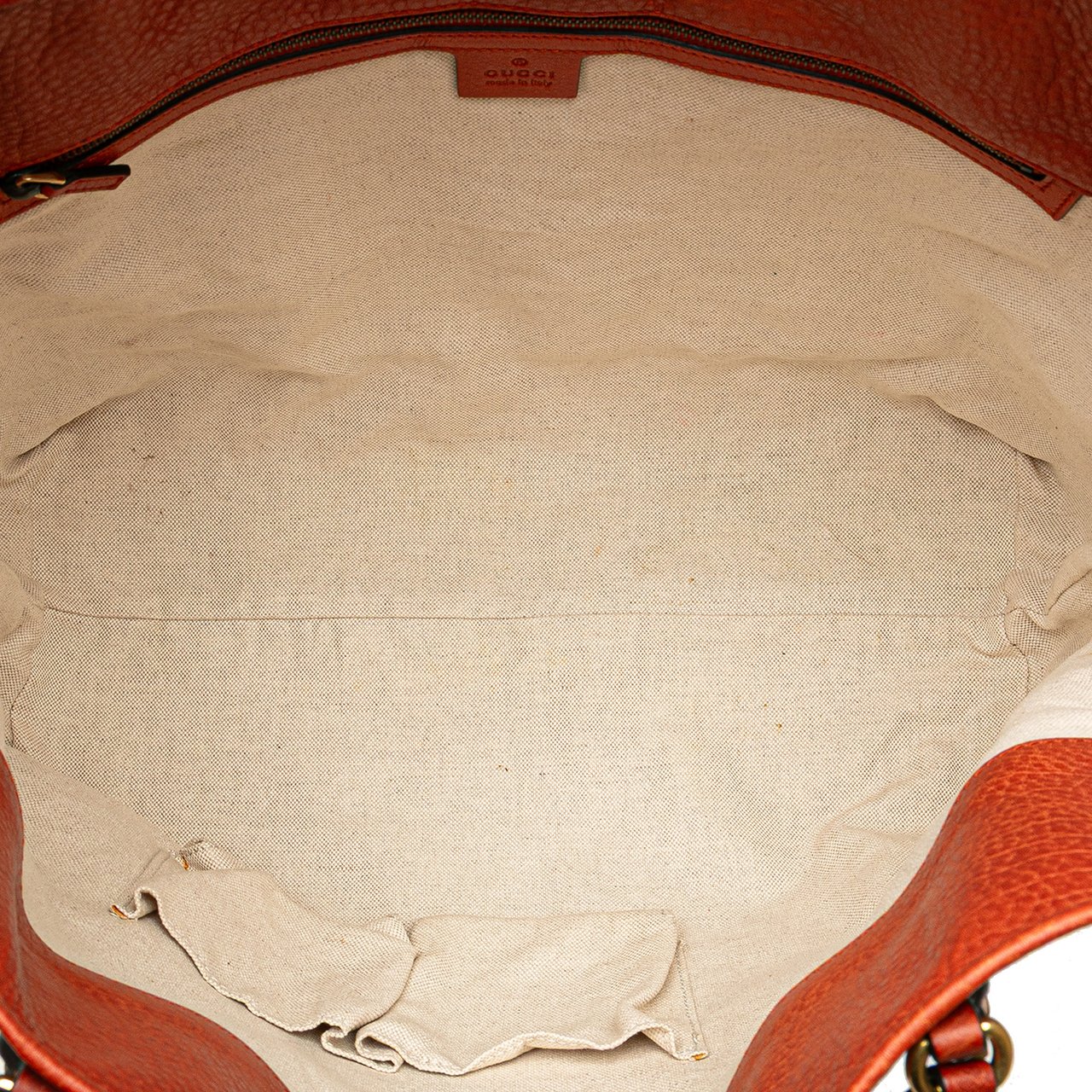 Gucci Large GG Canvas Laidback Crafty Tote Bruin