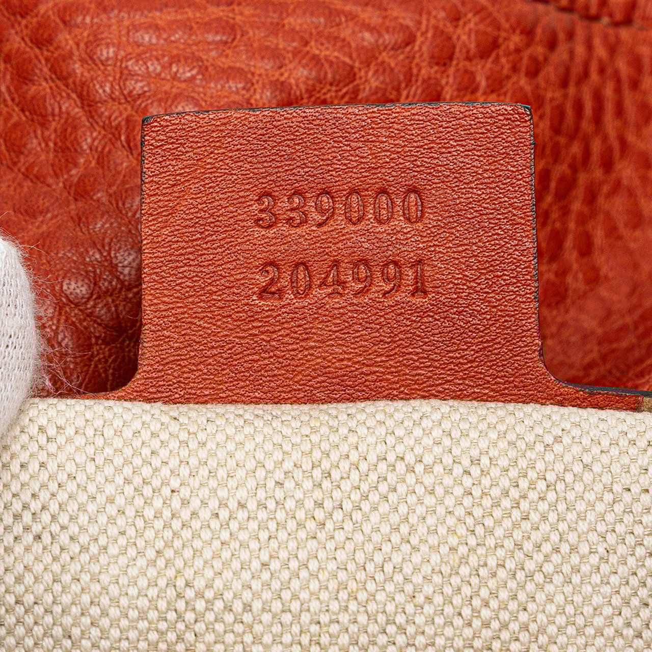Gucci Large GG Canvas Laidback Crafty Tote Bruin