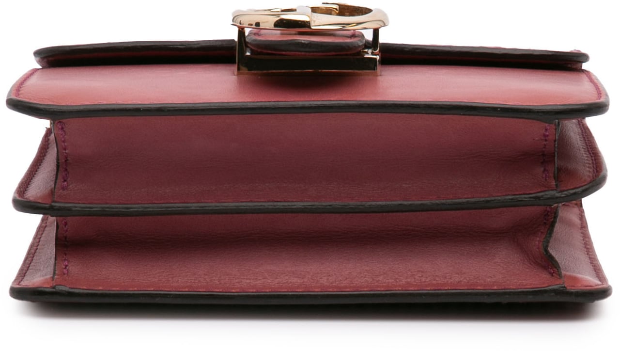 Gucci Small Leather 1973 Crossbody Bag Rood