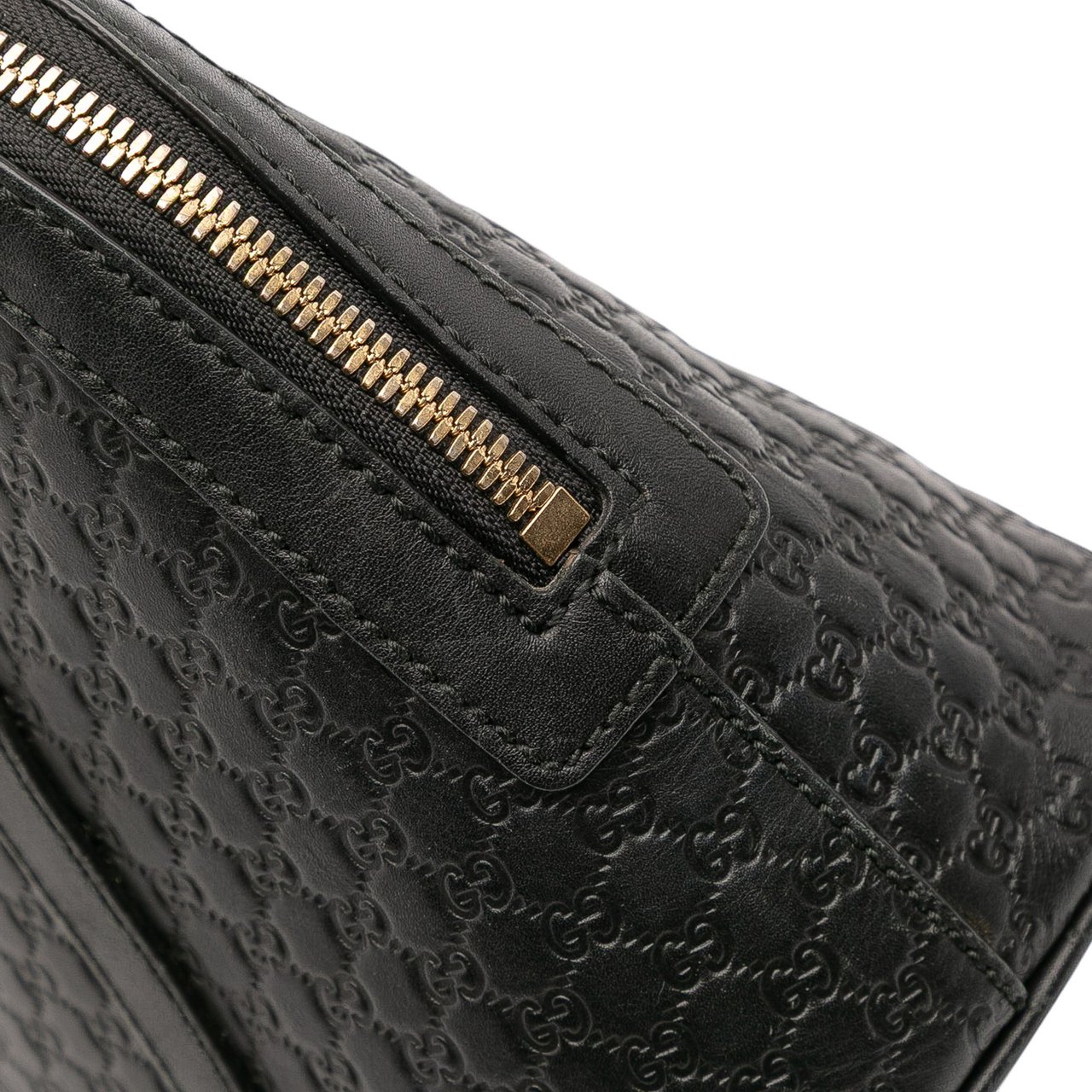 Gucci Mini Microguccissima Dome Satchel Zwart