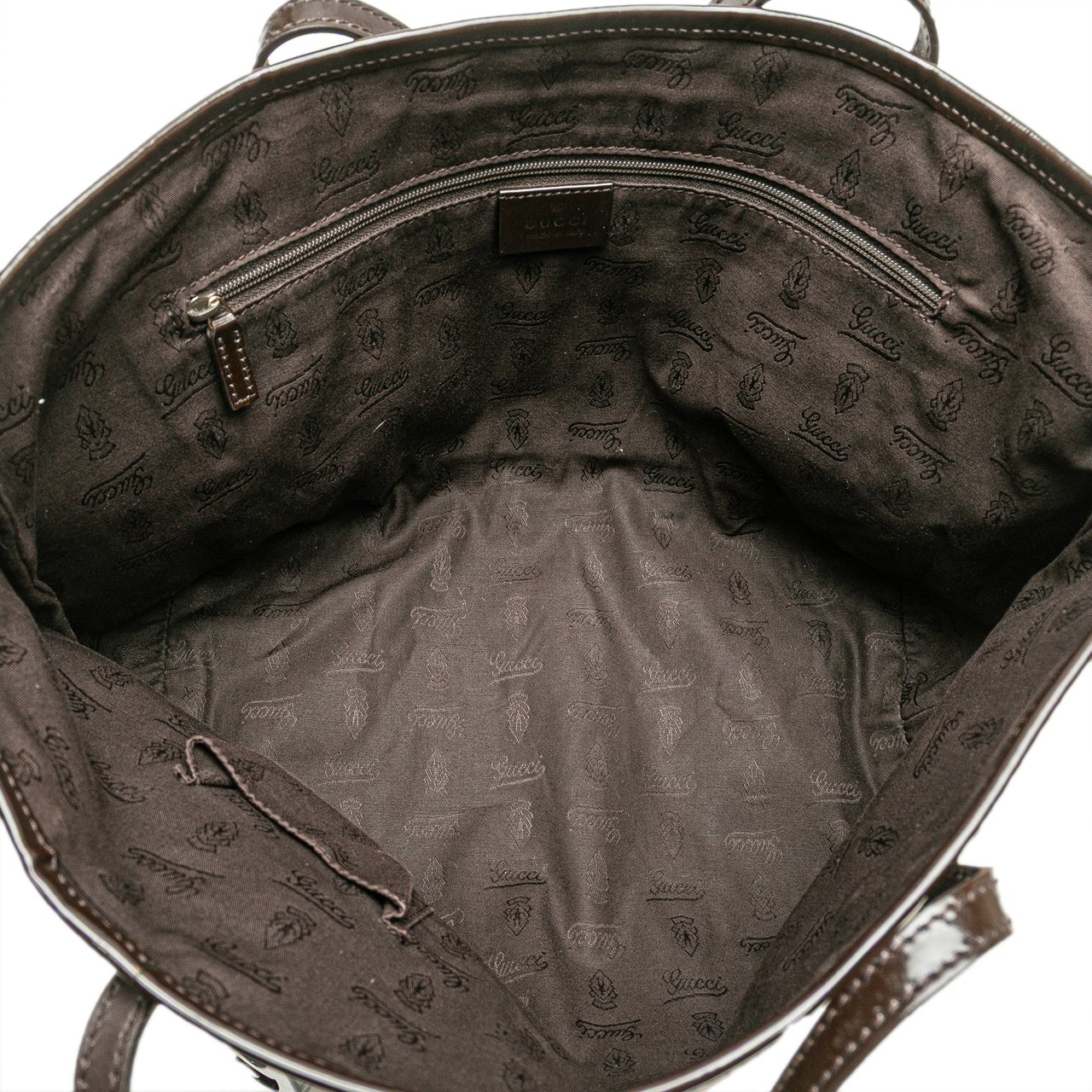 Gucci GG Canvas Web Jolie Tote Bruin
