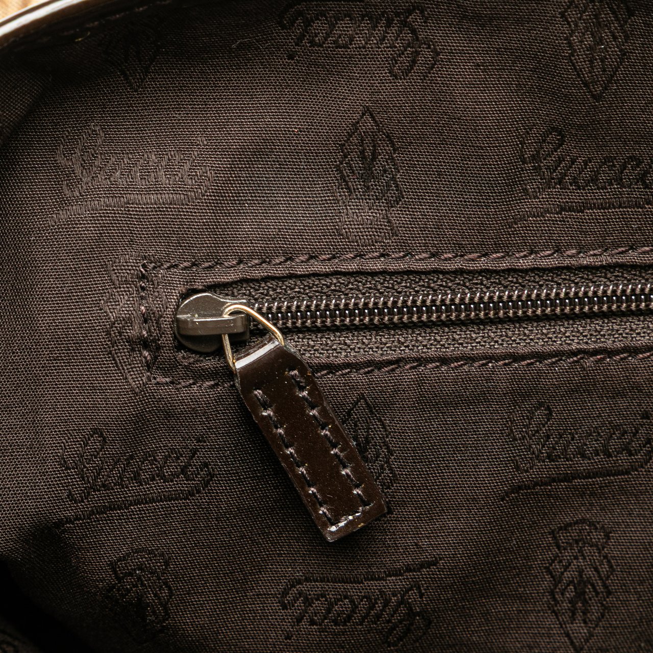 Gucci GG Canvas Web Jolie Tote Bruin