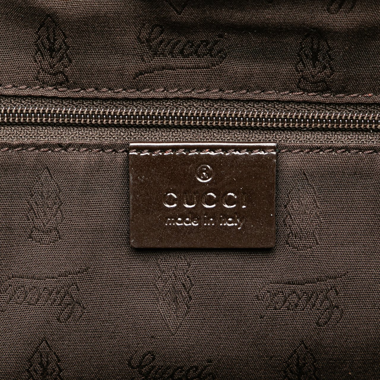 Gucci GG Canvas Web Jolie Tote Bruin