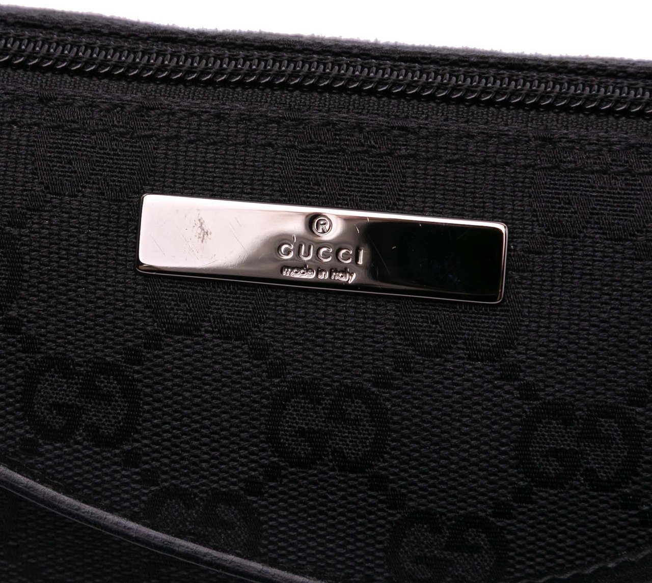 Gucci GG Canvas Boat Zwart