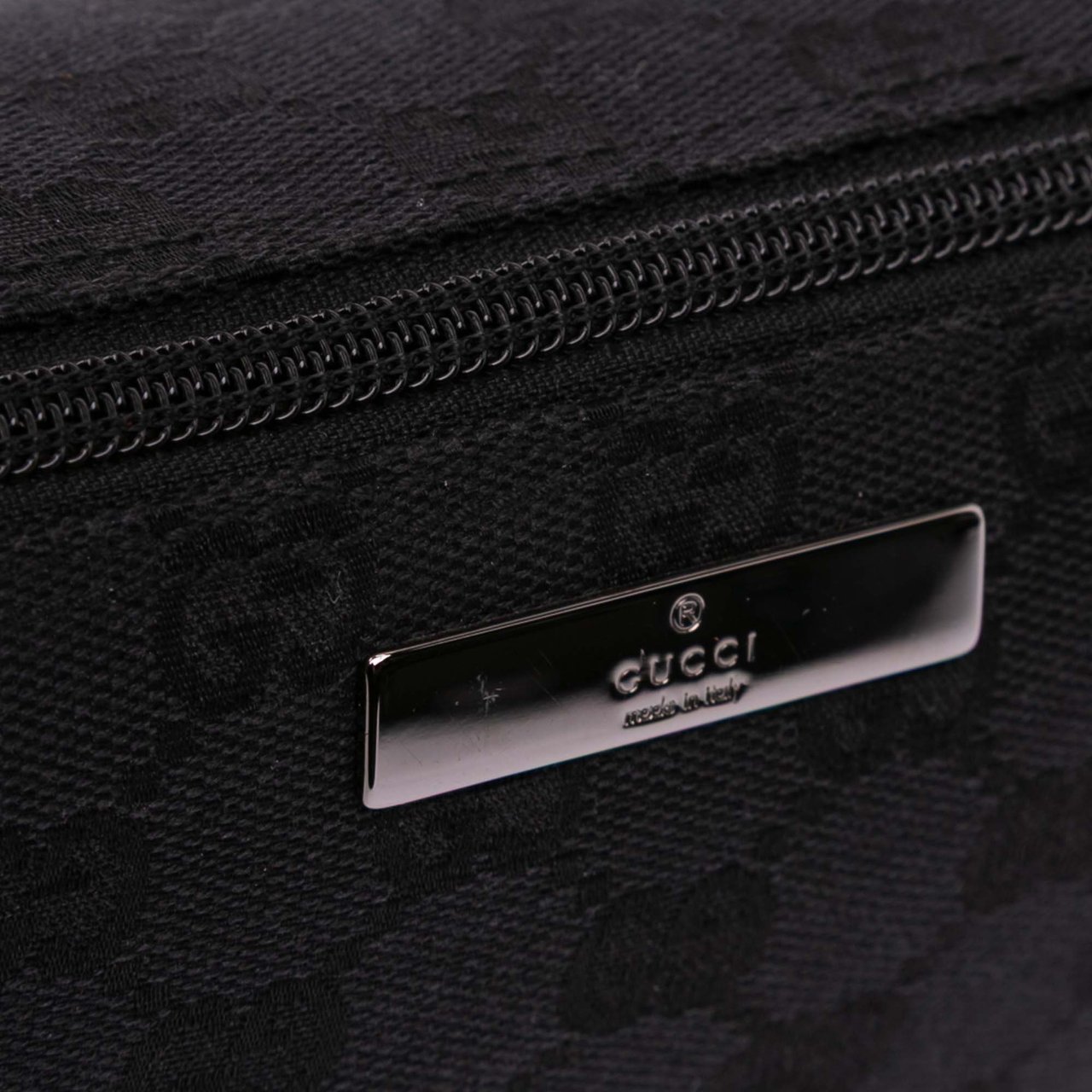 Gucci GG Canvas Boat Zwart