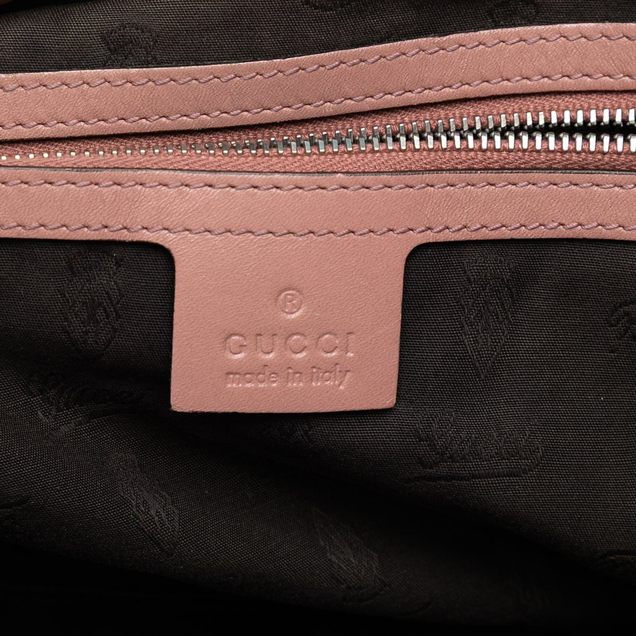 Gucci GG Canvas Twins Tote Bruin