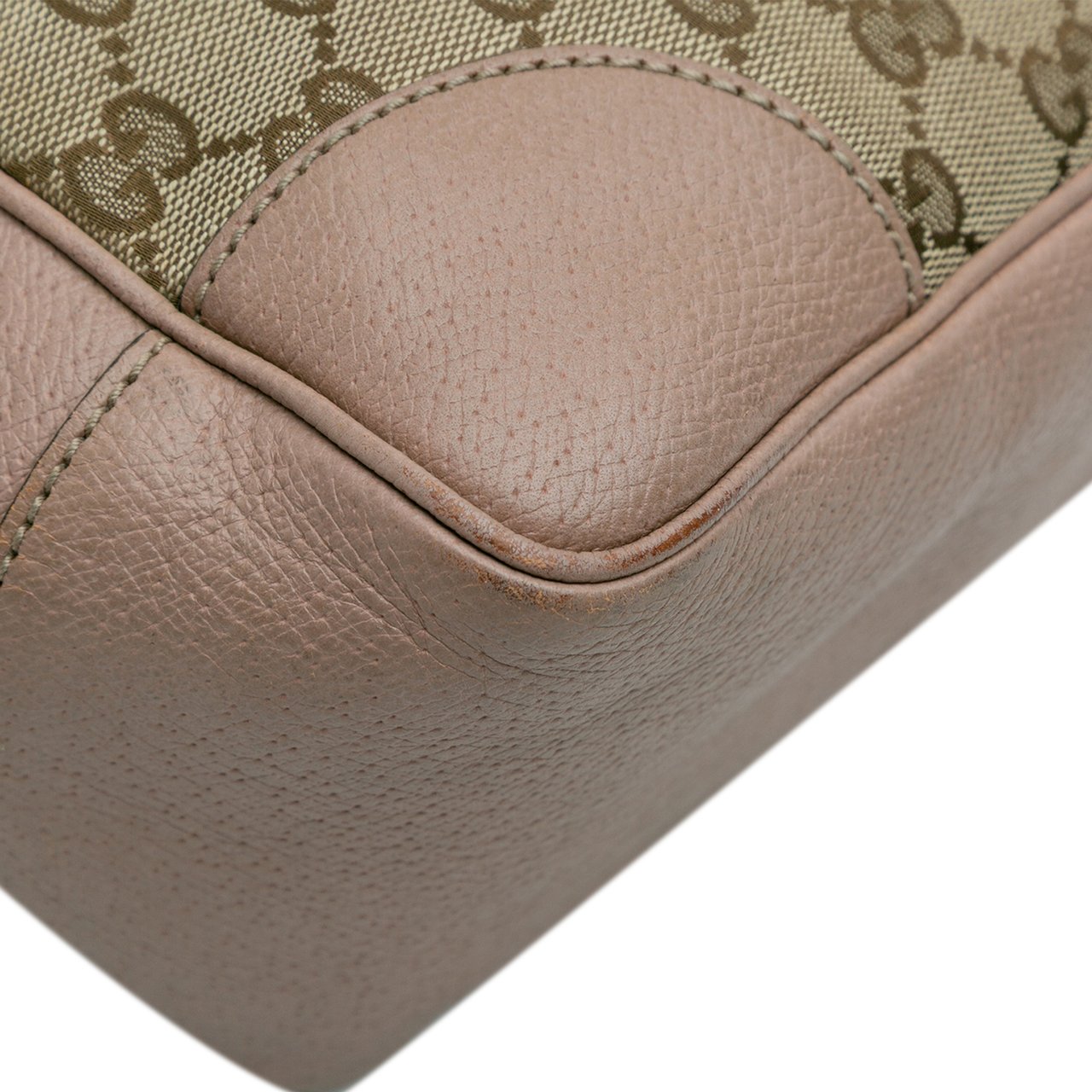 Gucci GG Canvas Bree Tote Bruin