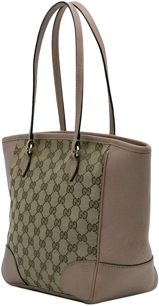 Gucci GG Canvas Bree Tote Bruin