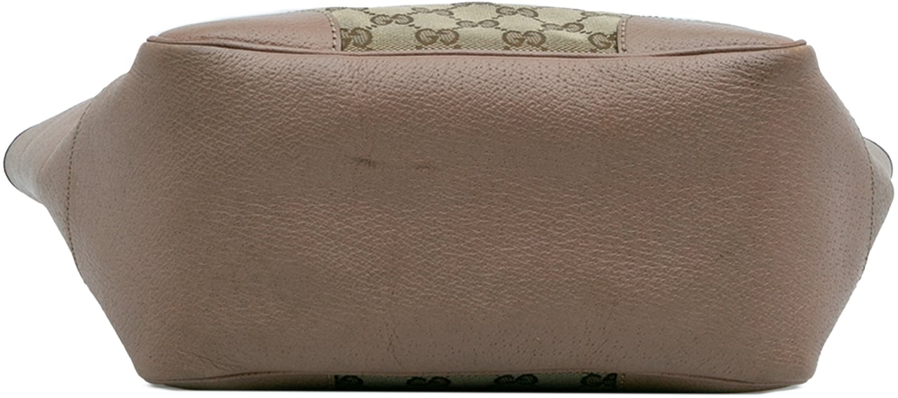 Gucci GG Canvas Bree Tote Bruin