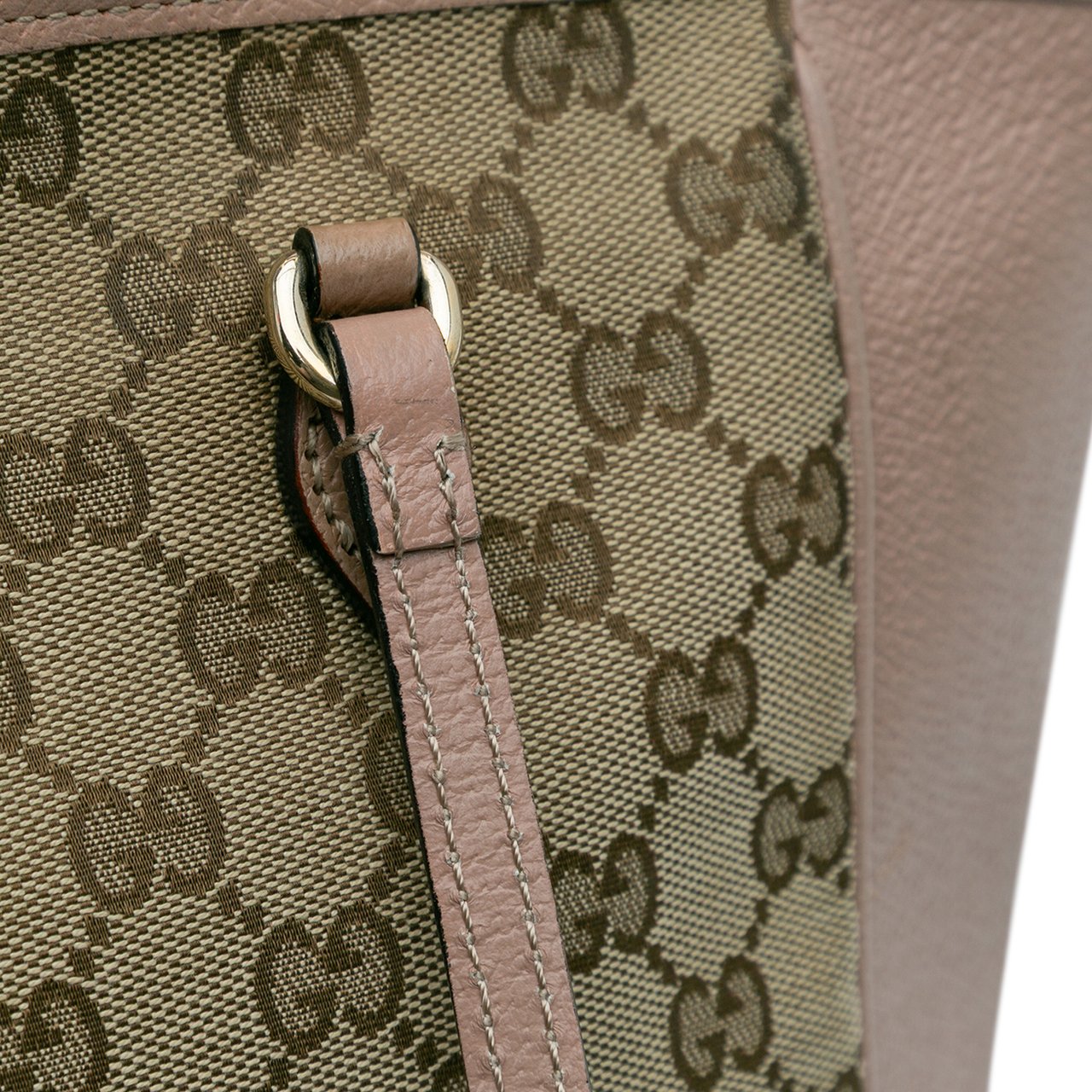 Gucci GG Canvas Bree Tote Bruin