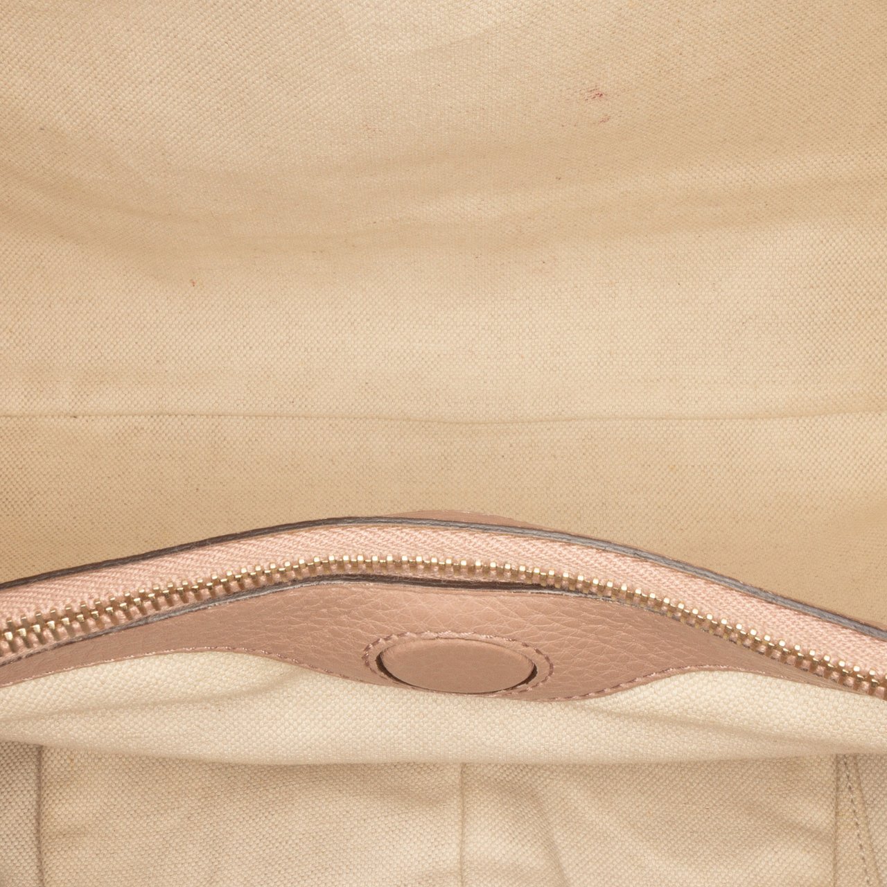 Gucci Medium Calfskin Bamboo Shopper Satchel Bruin