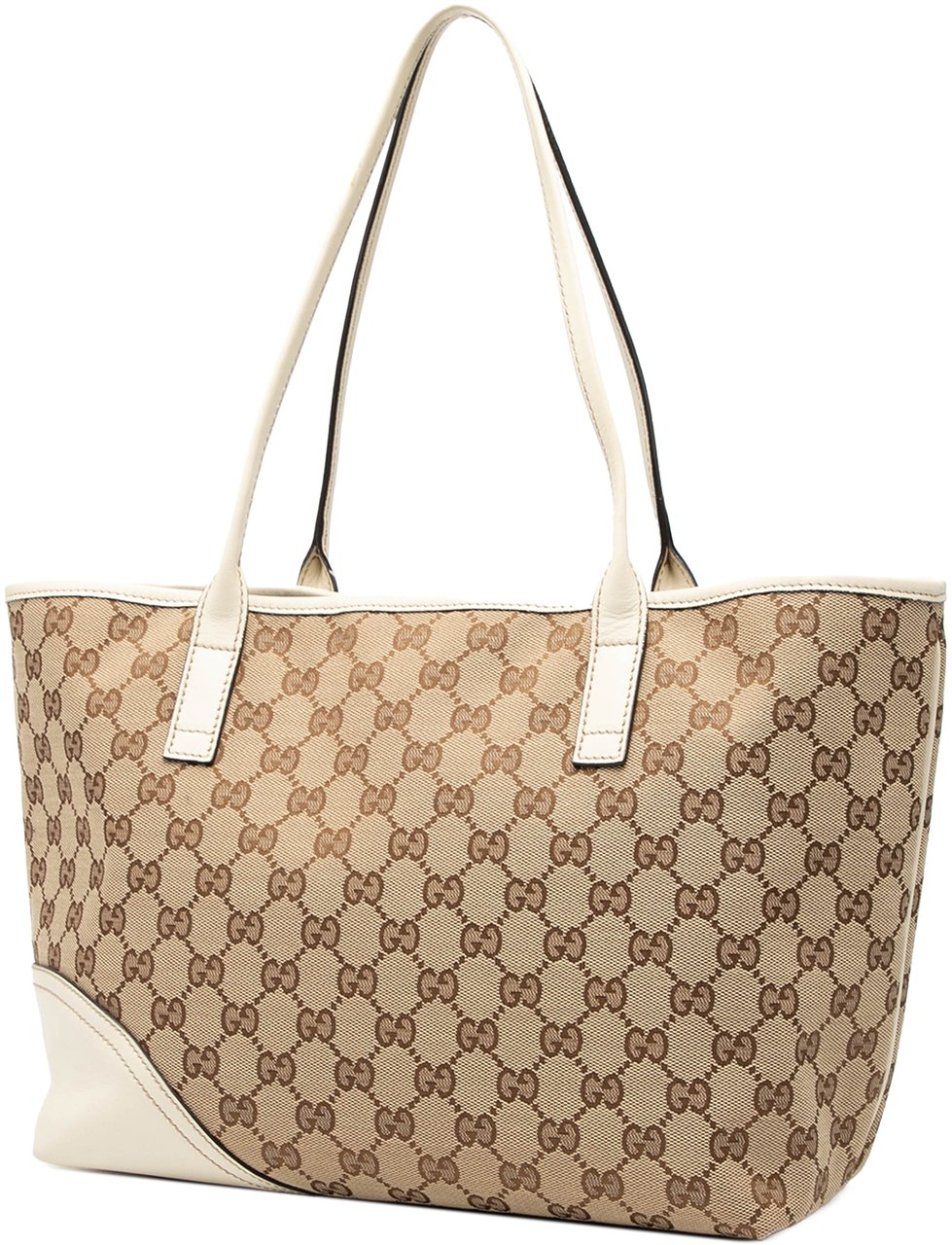Gucci GG Canvas New Britt Tote Bruin