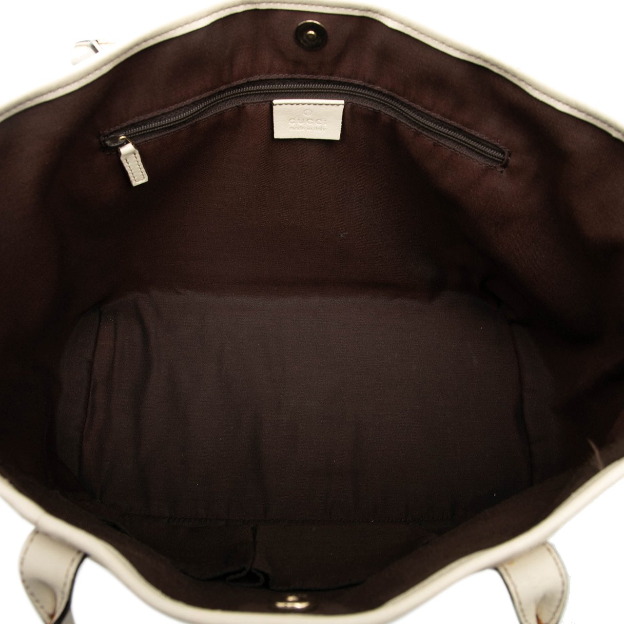 Gucci GG Canvas New Britt Tote Bruin