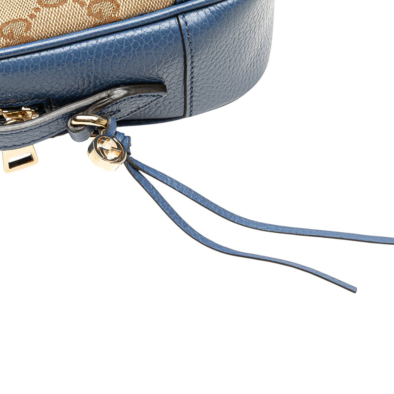 Gucci GG Canvas Bree Crossbody Bruin