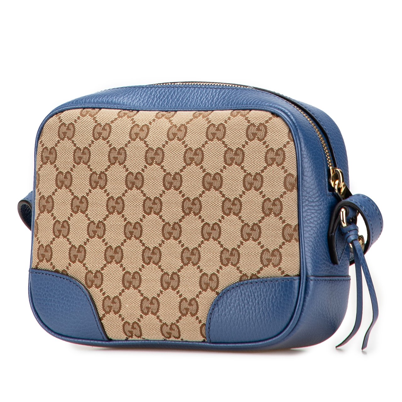 Gucci GG Canvas Bree Crossbody Bruin