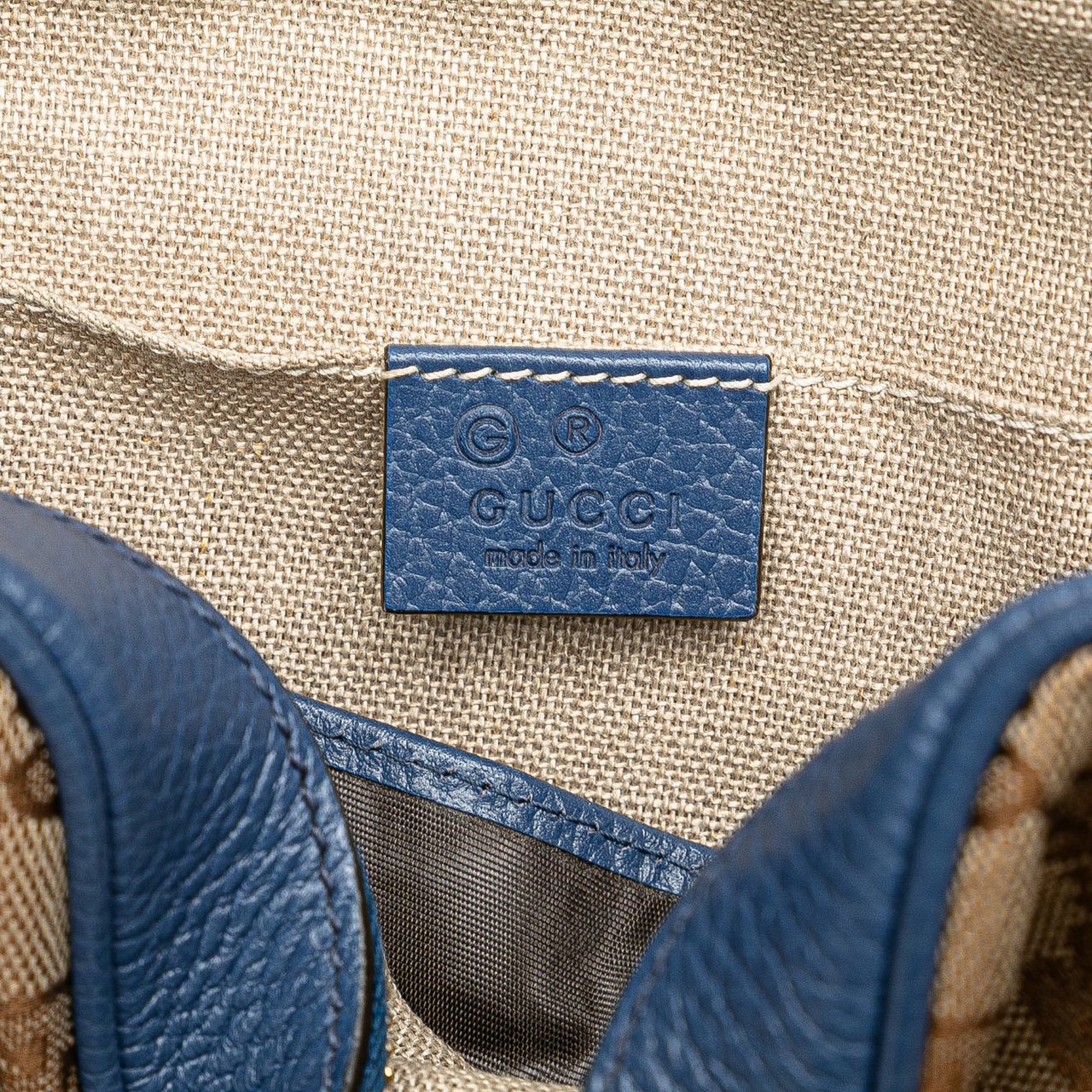 Gucci GG Canvas Bree Crossbody Bruin
