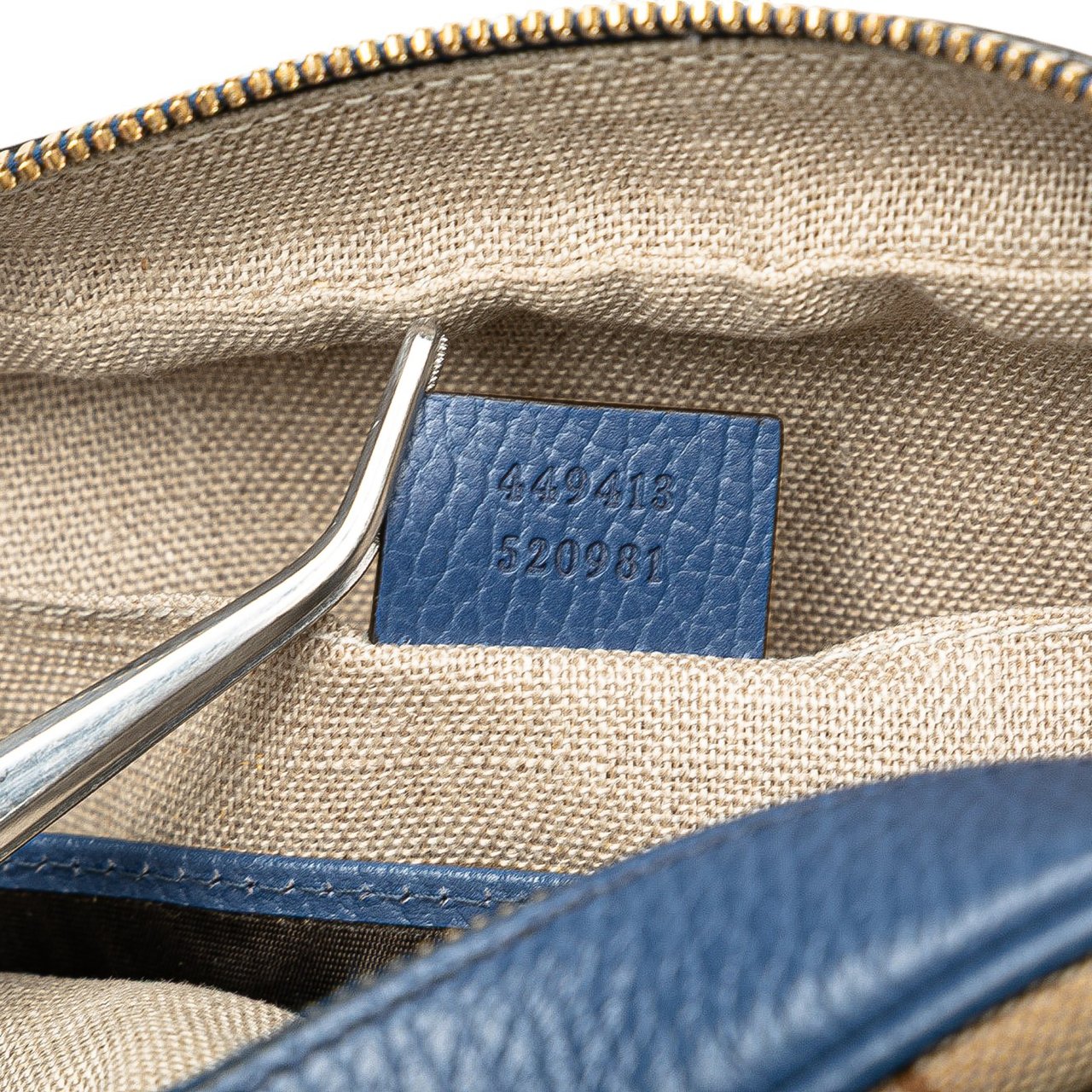 Gucci GG Canvas Bree Crossbody Bruin