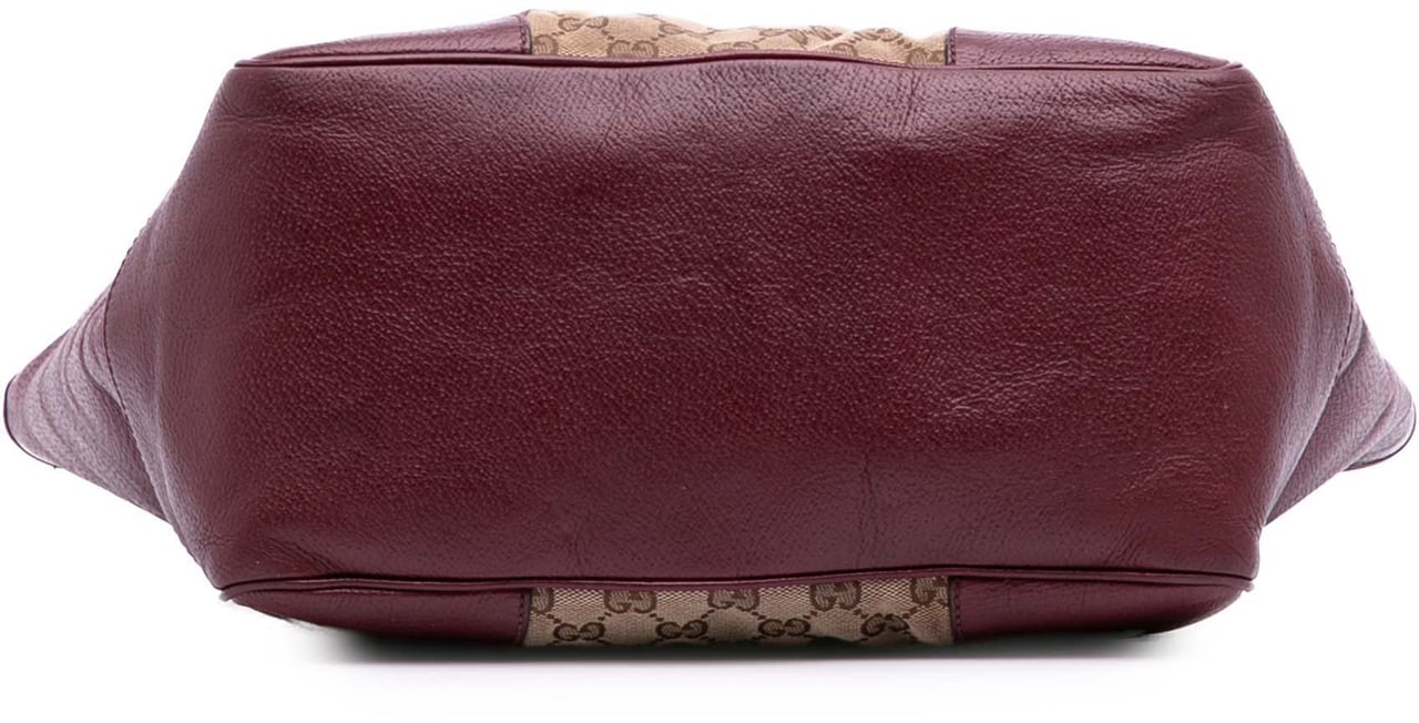 Gucci GG Canvas Bree Tote Bruin
