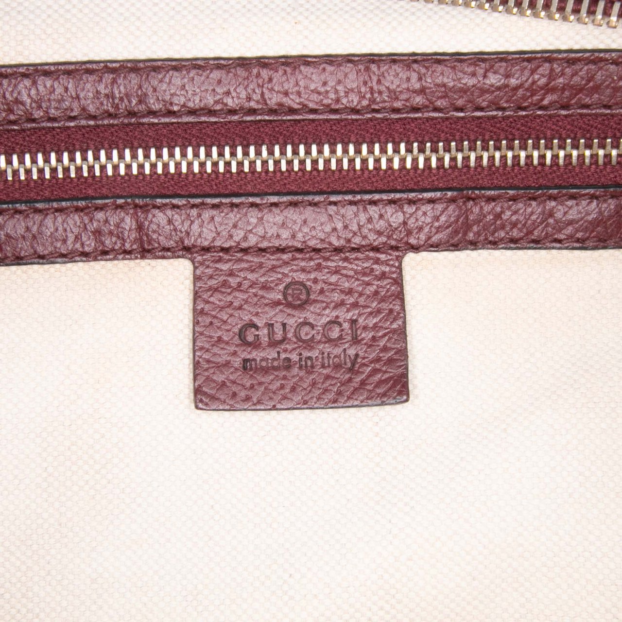 Gucci GG Canvas Bree Tote Bruin