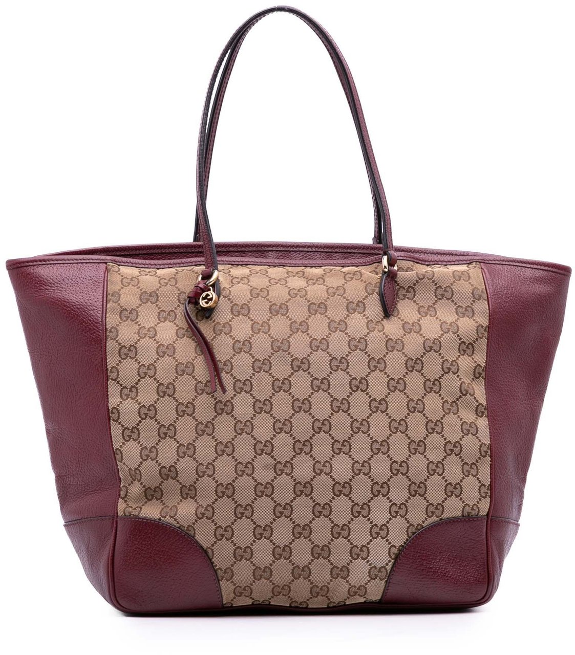 Gucci GG Canvas Bree Tote Bruin