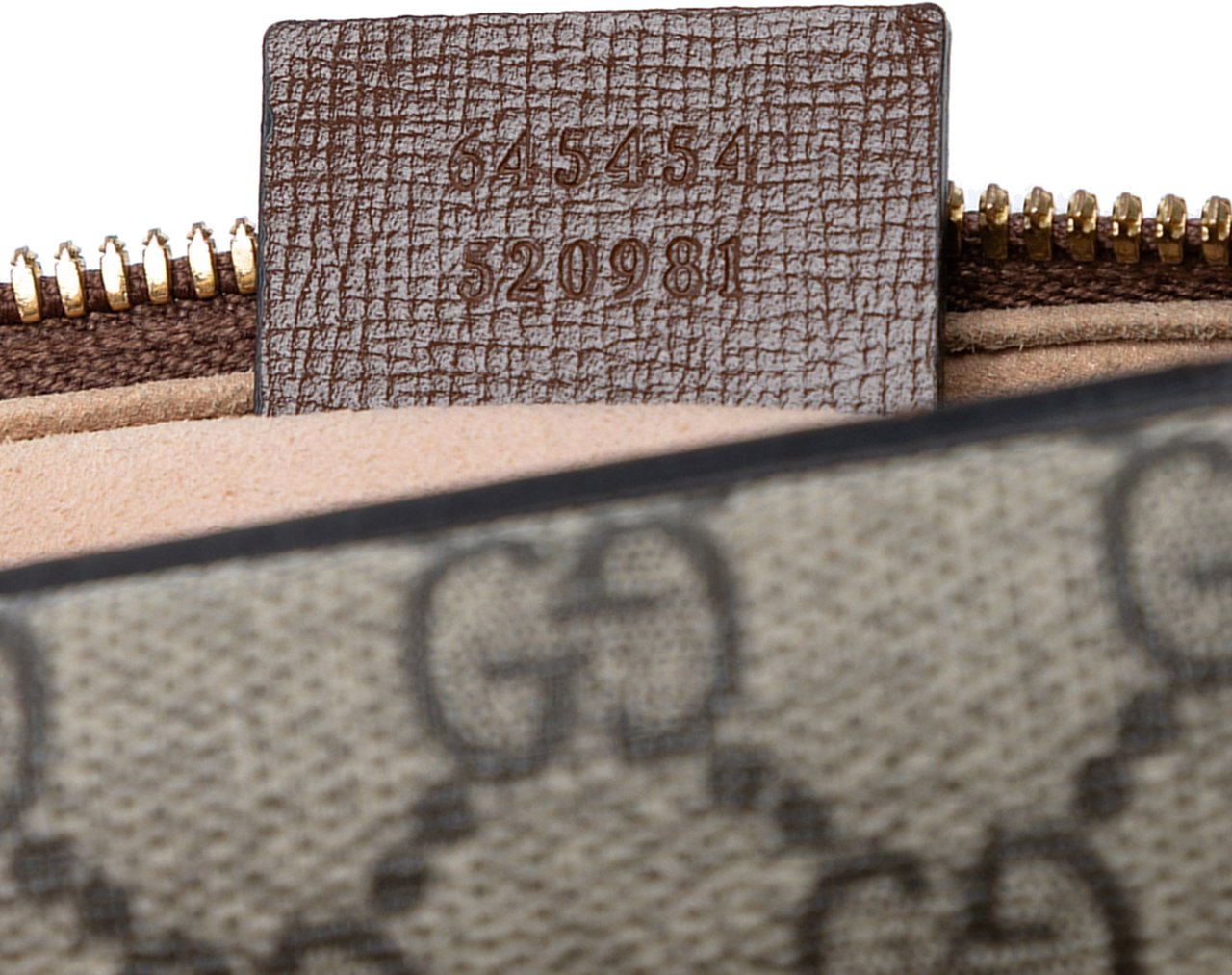 Gucci Small GG Supreme Horsebit 1955 Crossbody Bruin