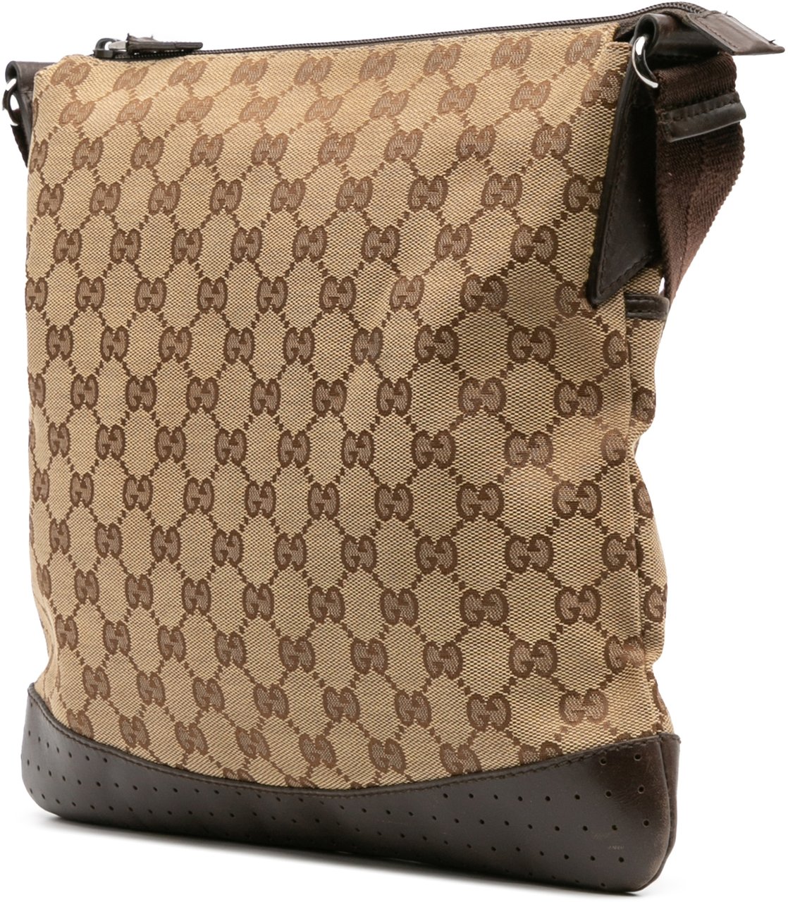 Gucci GG Canvas Crossbody Bruin