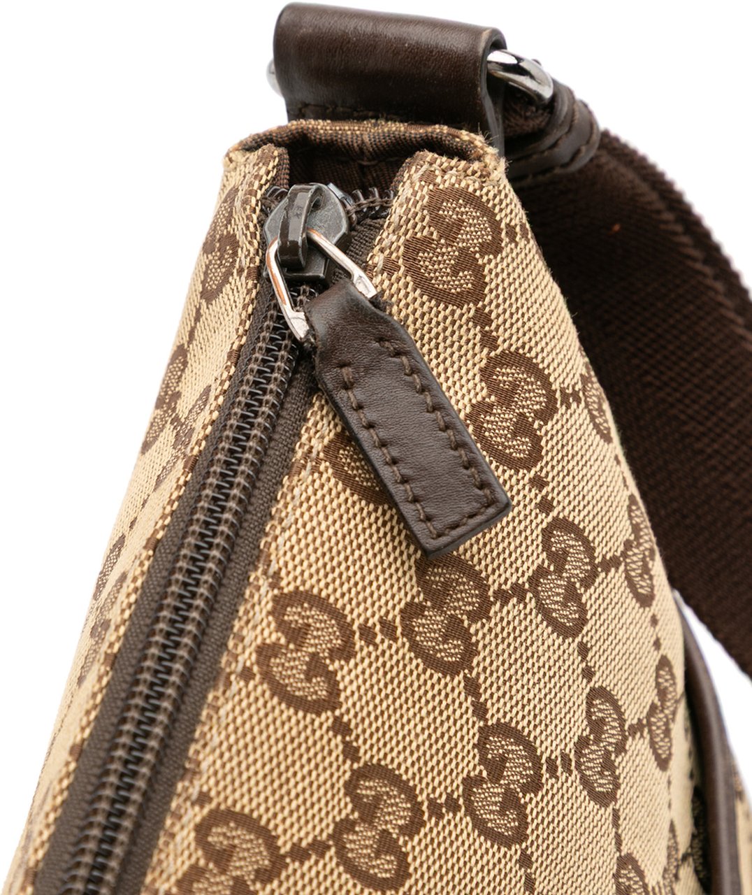 Gucci GG Canvas Crossbody Bruin