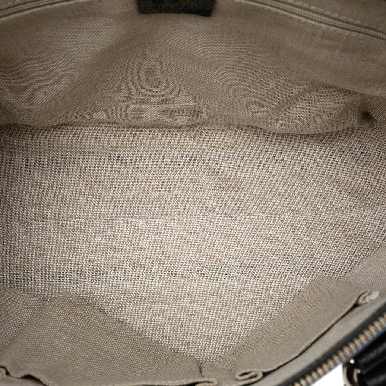 Gucci Dollar Calfskin GG Charm Satchel Zwart