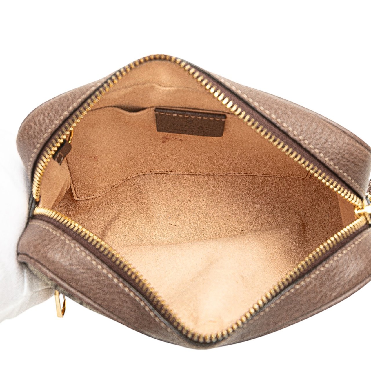 Gucci Mini GG Supreme Ophidia Crossbody Bruin