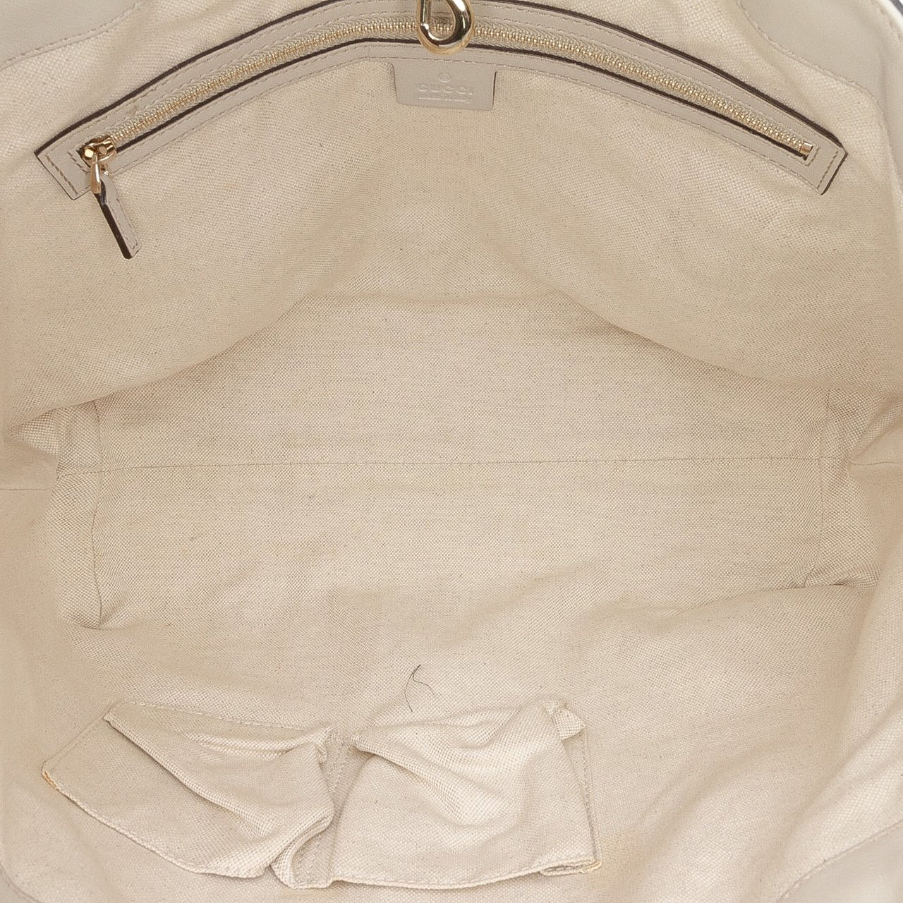 Gucci Microguccissima Nice Tote Bruin