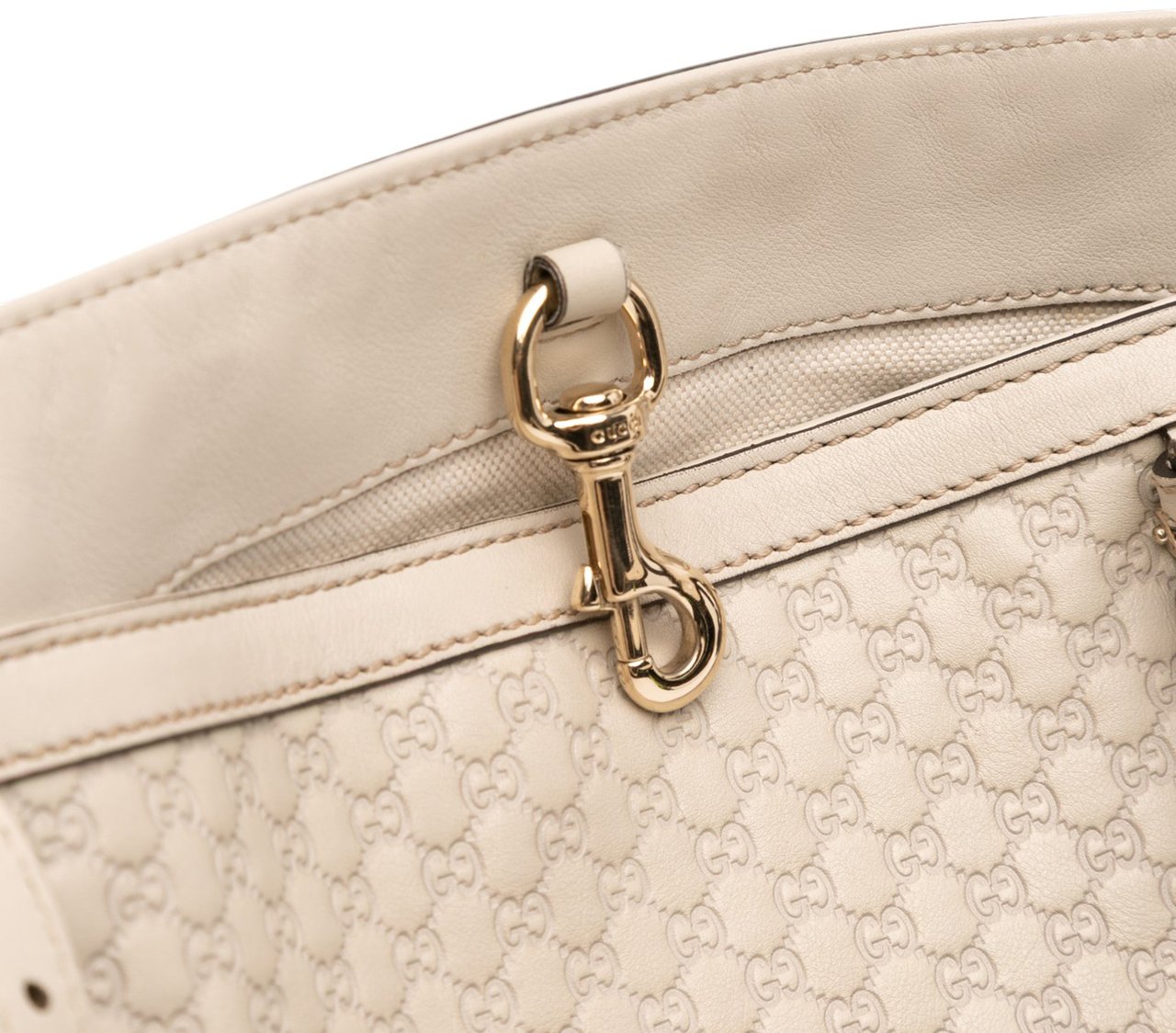 Gucci Microguccissima Nice Tote Bruin