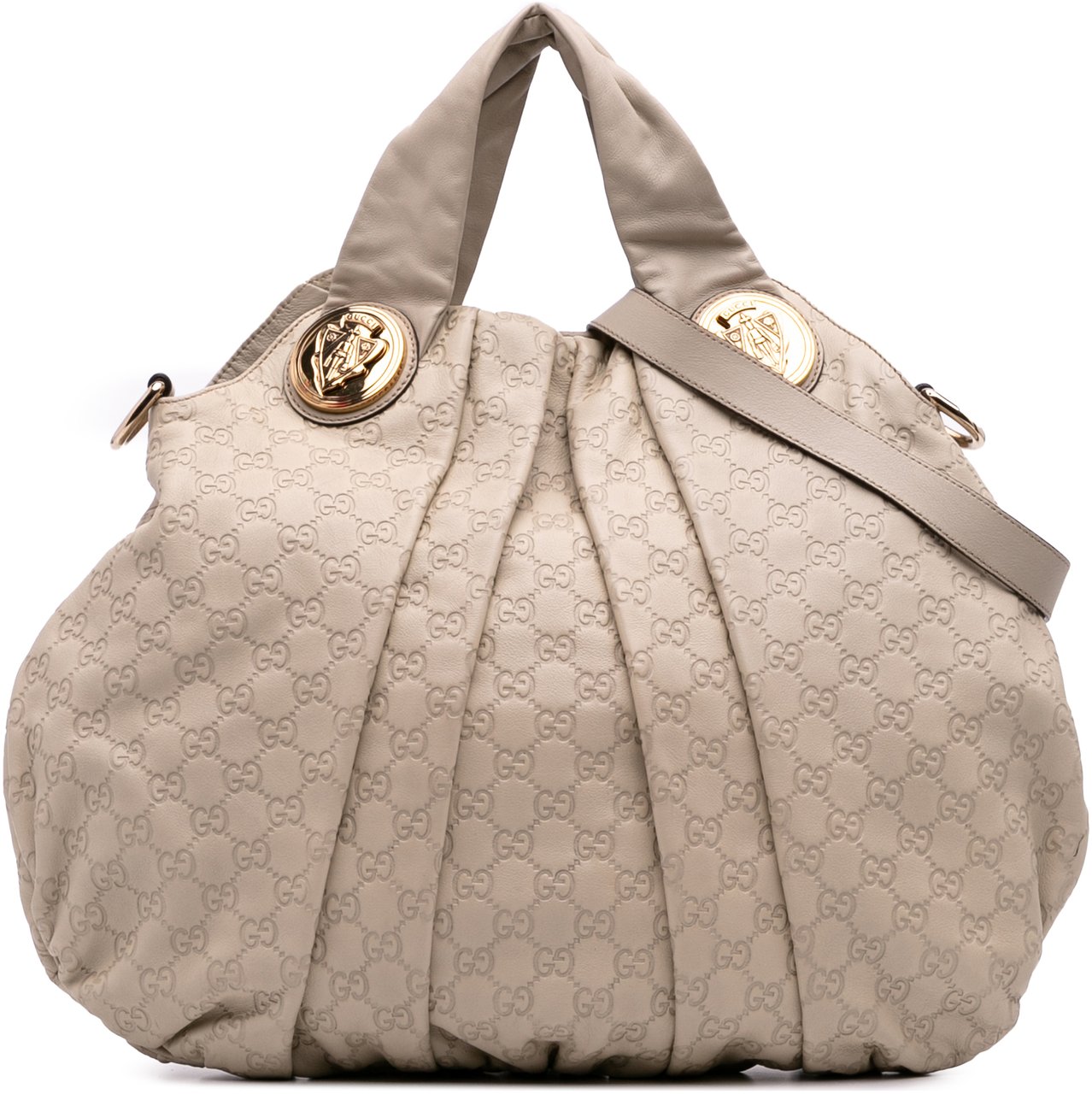 Gucci Large Guccissima Hysteria Satchel Wit