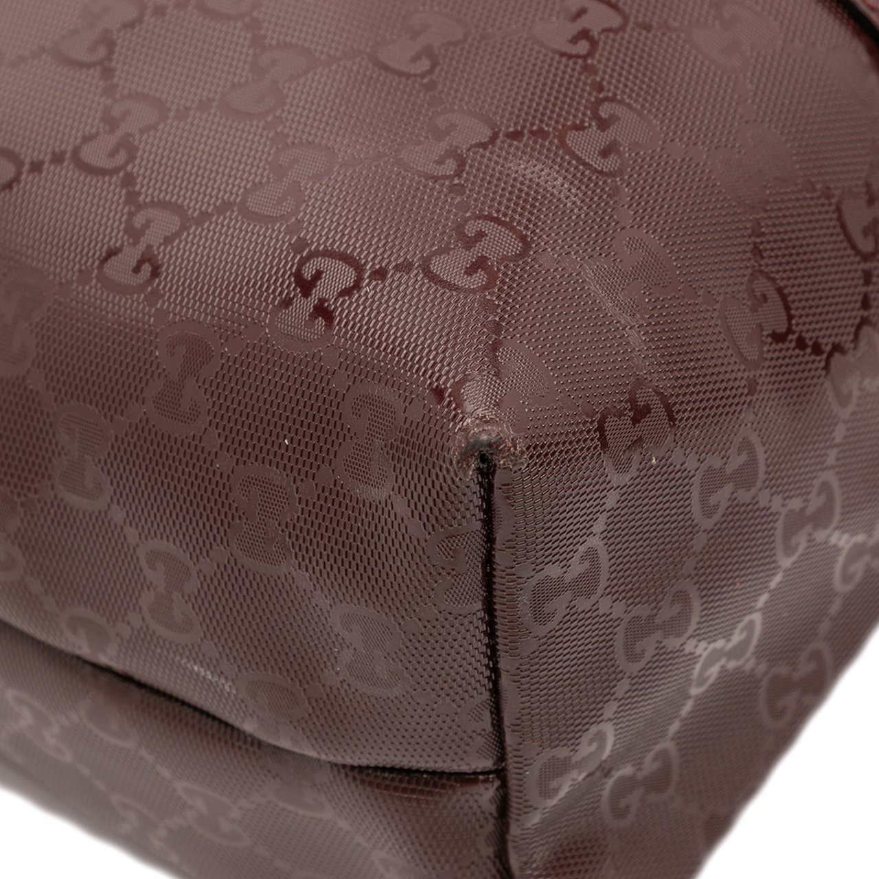 Gucci GG Imprime Joy Vertical Tote Rood