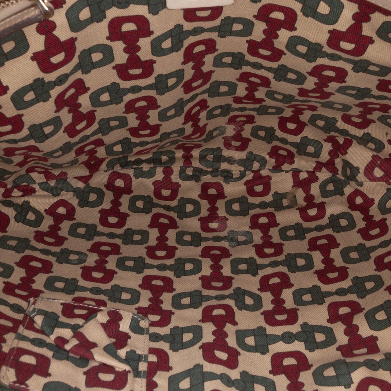 Gucci Guccissima Horsebit Hobo Bruin