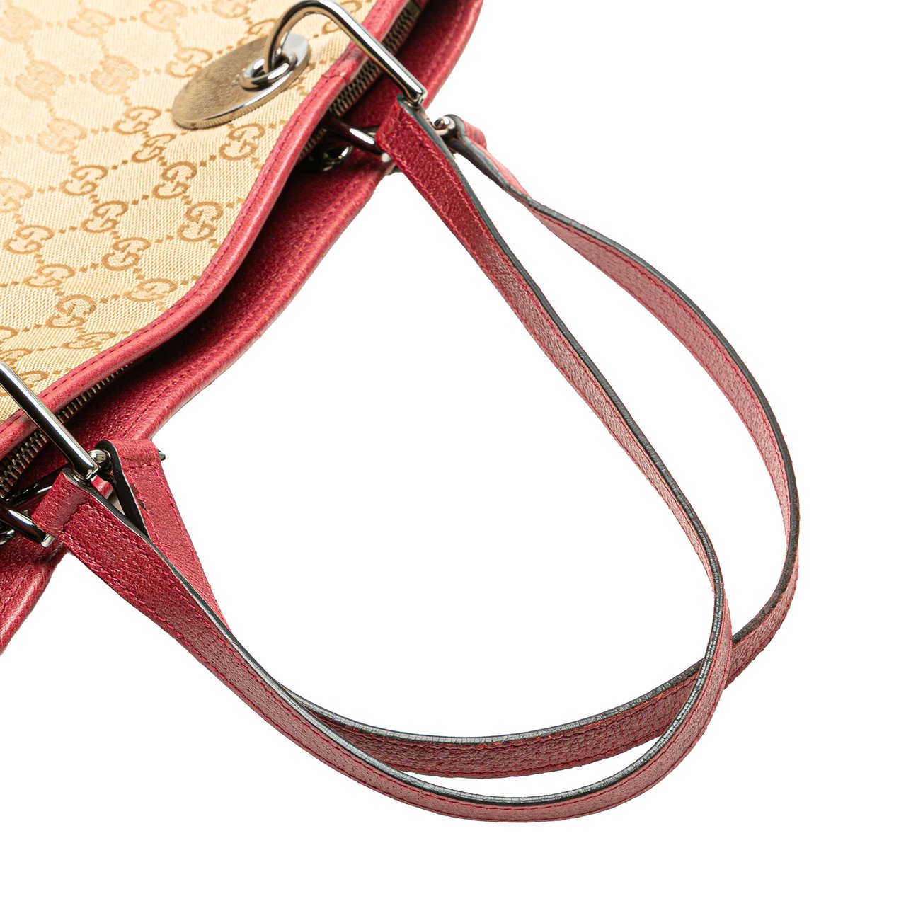 Gucci GG Canvas Eclipse Tote Bruin