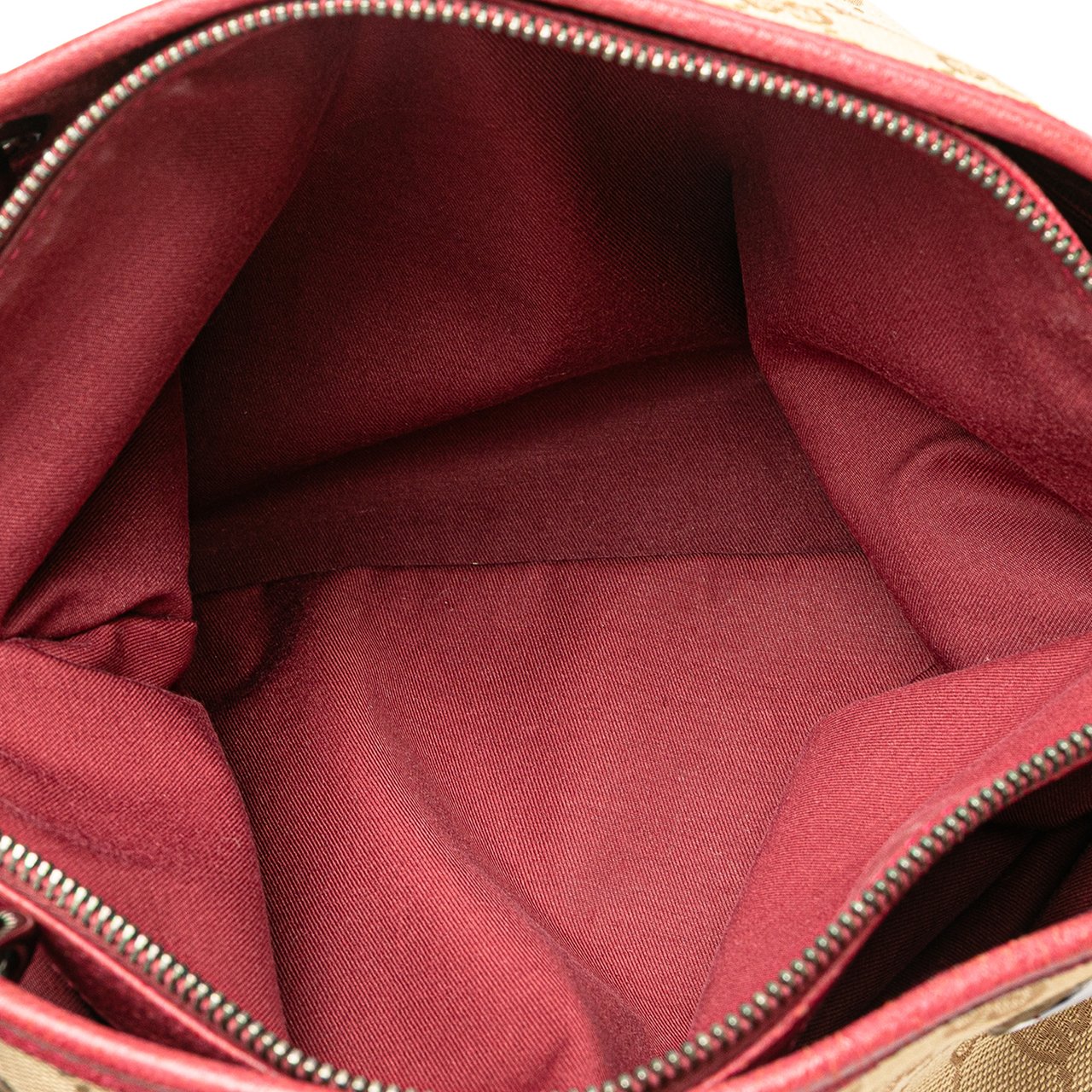 Gucci GG Canvas Eclipse Tote Bruin